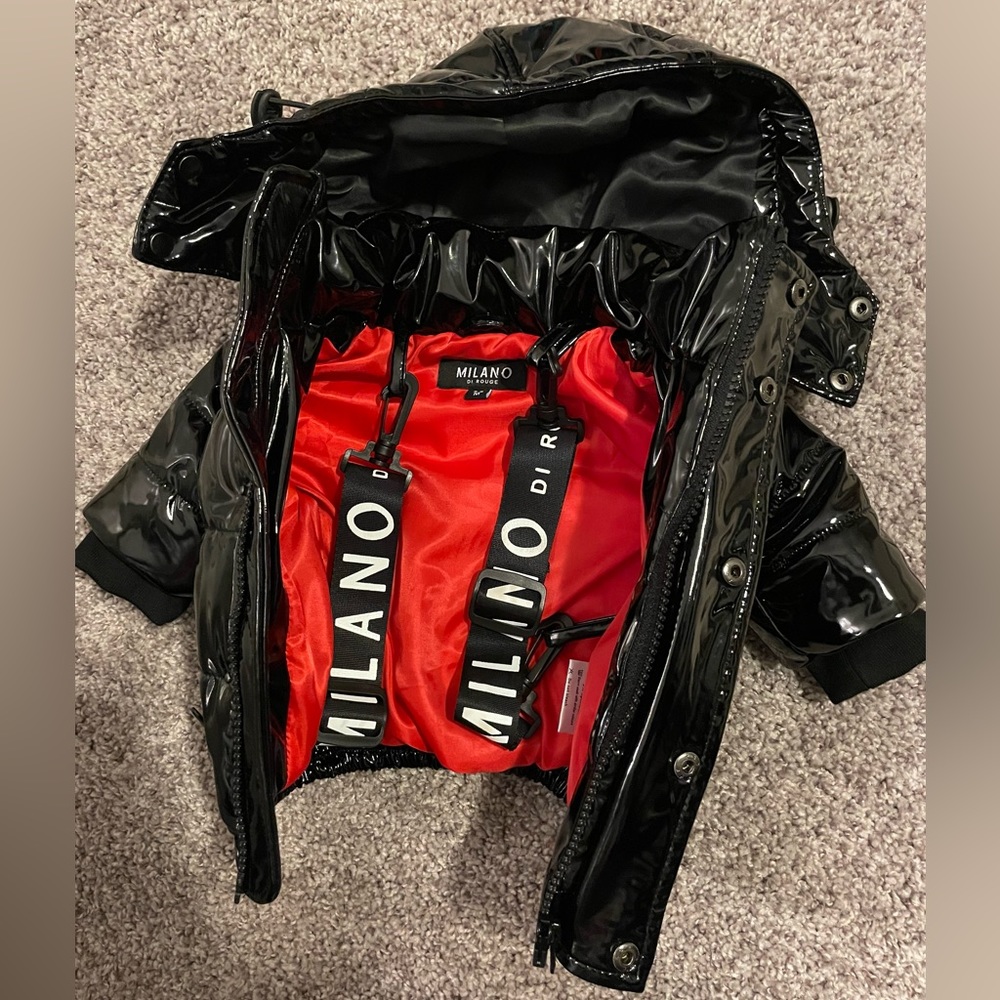 3-6 month (fits like 0-3) Milano dirouge coat worn once.